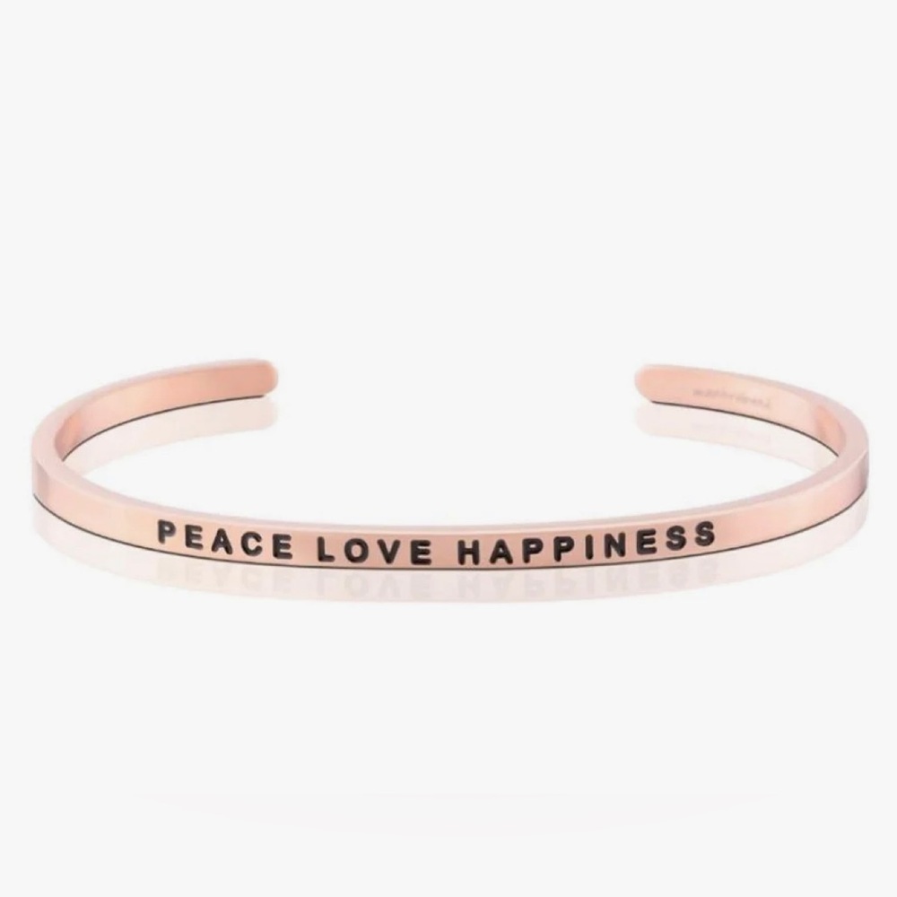 Peace Love Happiness MantraBand